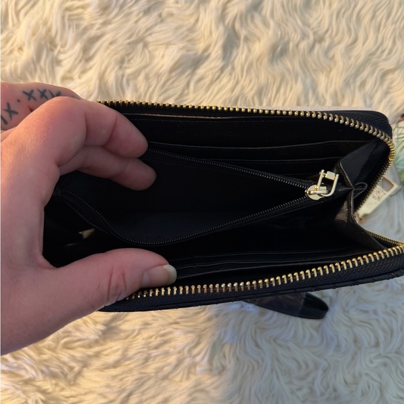 Badgley Mischka Black Long Wallet - Picture 8 of 11